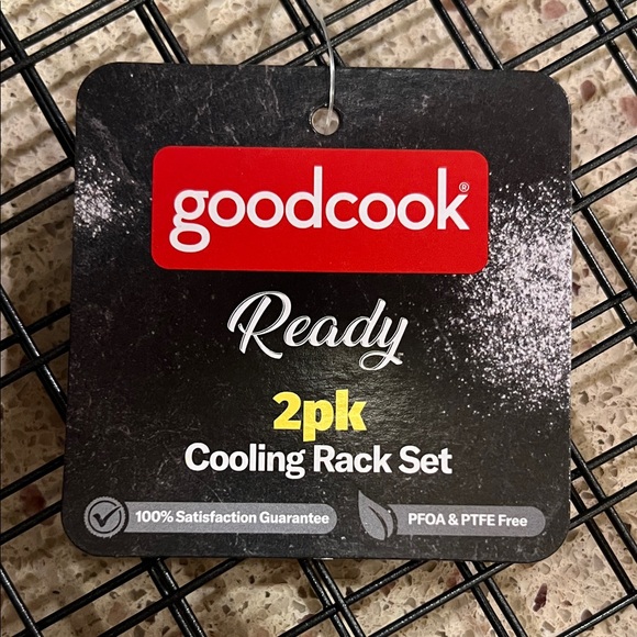 GoodCook Black Cooling Rack - Picture 2 of 3